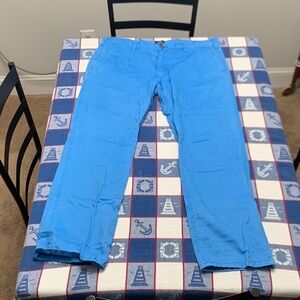 GAP Men's Bright Blue Chinos